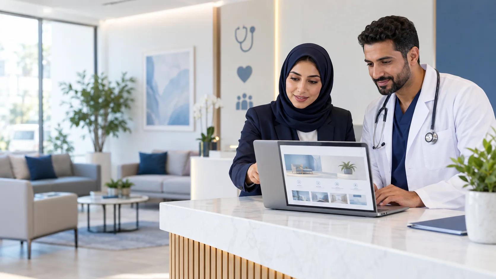 كيف تُطلق موقع عيادتك الاحترافي في دقائق